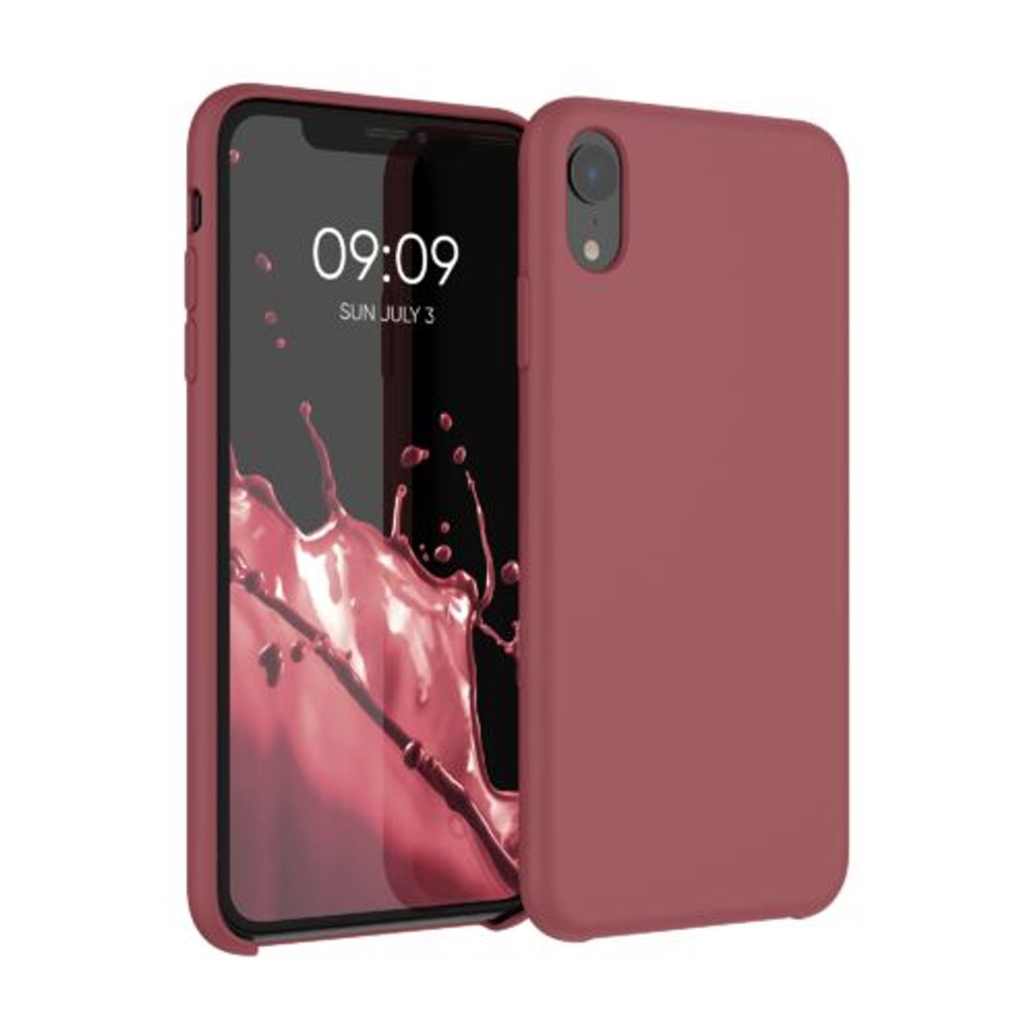 Husa pentru iPhone XR, Silicon, Rosu, 45910.160 fotografia produsului
