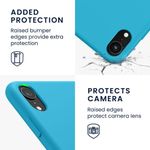Husa pentru iPhone XR, Silicon, Albastru, 45910.223 fotografia produsului View 4 S