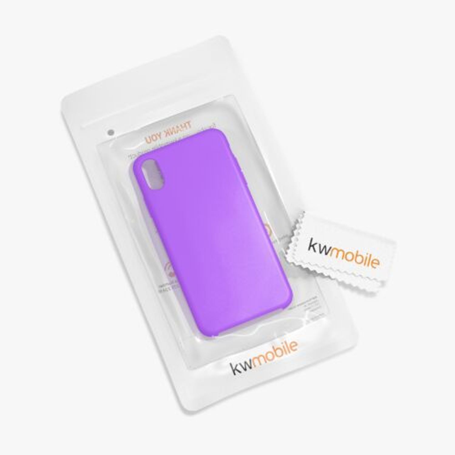 Husa pentru iPhone XR, Silicon, Mov, 45910.221 fotografia produsului View 8 L