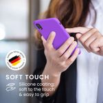 Husa pentru iPhone XR, Silicon, Mov, 45910.221 fotografia produsului View 6 S