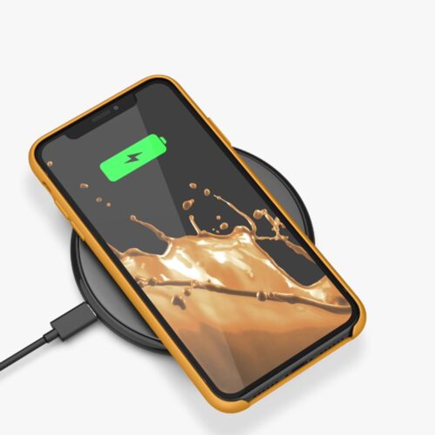 Husa pentru Apple iPhone XR, Silicon, Galben, 45910.217 fotografia produsului View 7 L