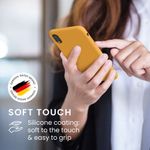 Husa pentru Apple iPhone XR, Silicon, Galben, 45910.217 fotografia produsului View 4 S