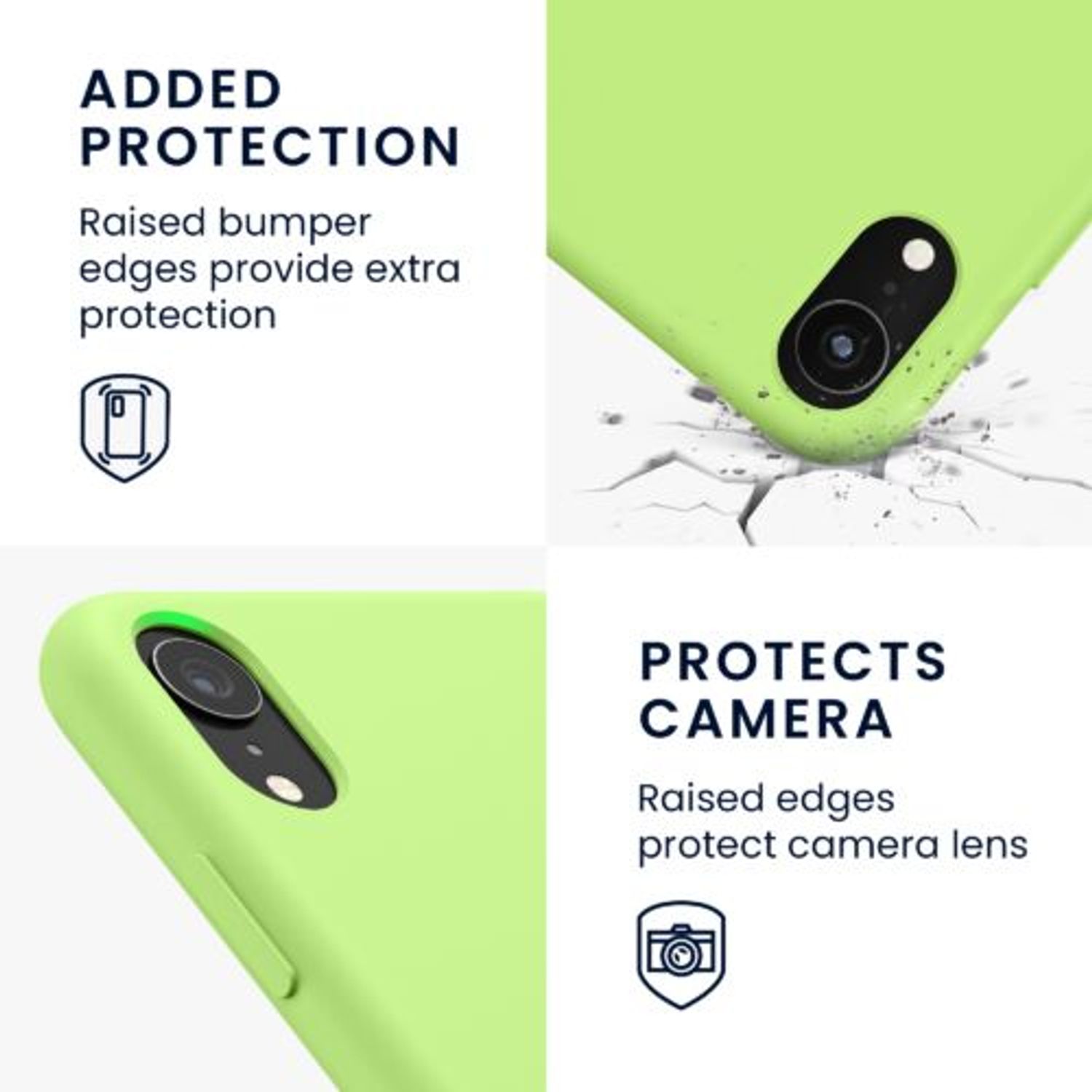Husa pentru Apple iPhone XR, Silicon, Verde, 45910.214 fotografia produsului View 5 L
