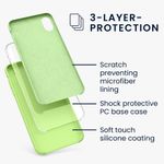 Husa pentru Apple iPhone XR, Silicon, Verde, 45910.214 fotografia produsului View 6 S