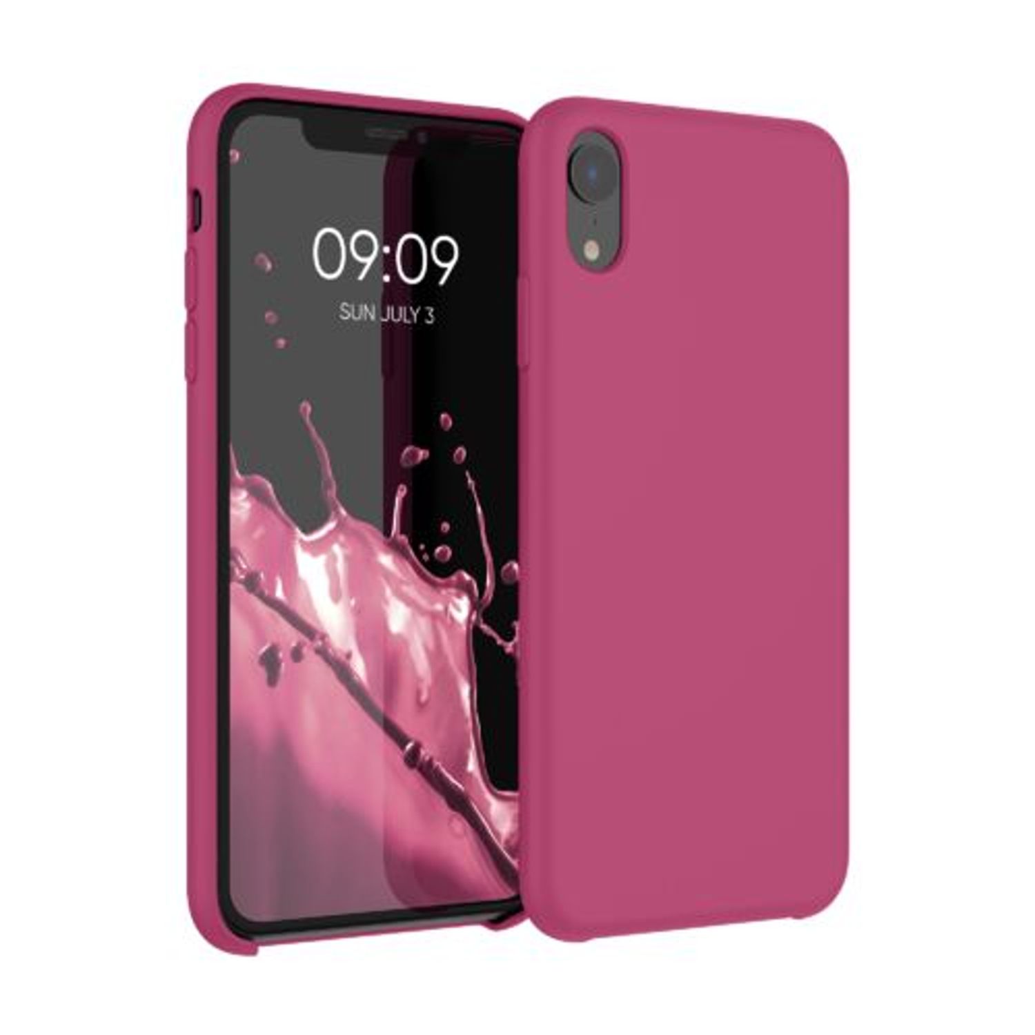 Husa pentru Apple iPhone XR, Silicon, Roz, 45910.213 fotografia produsului