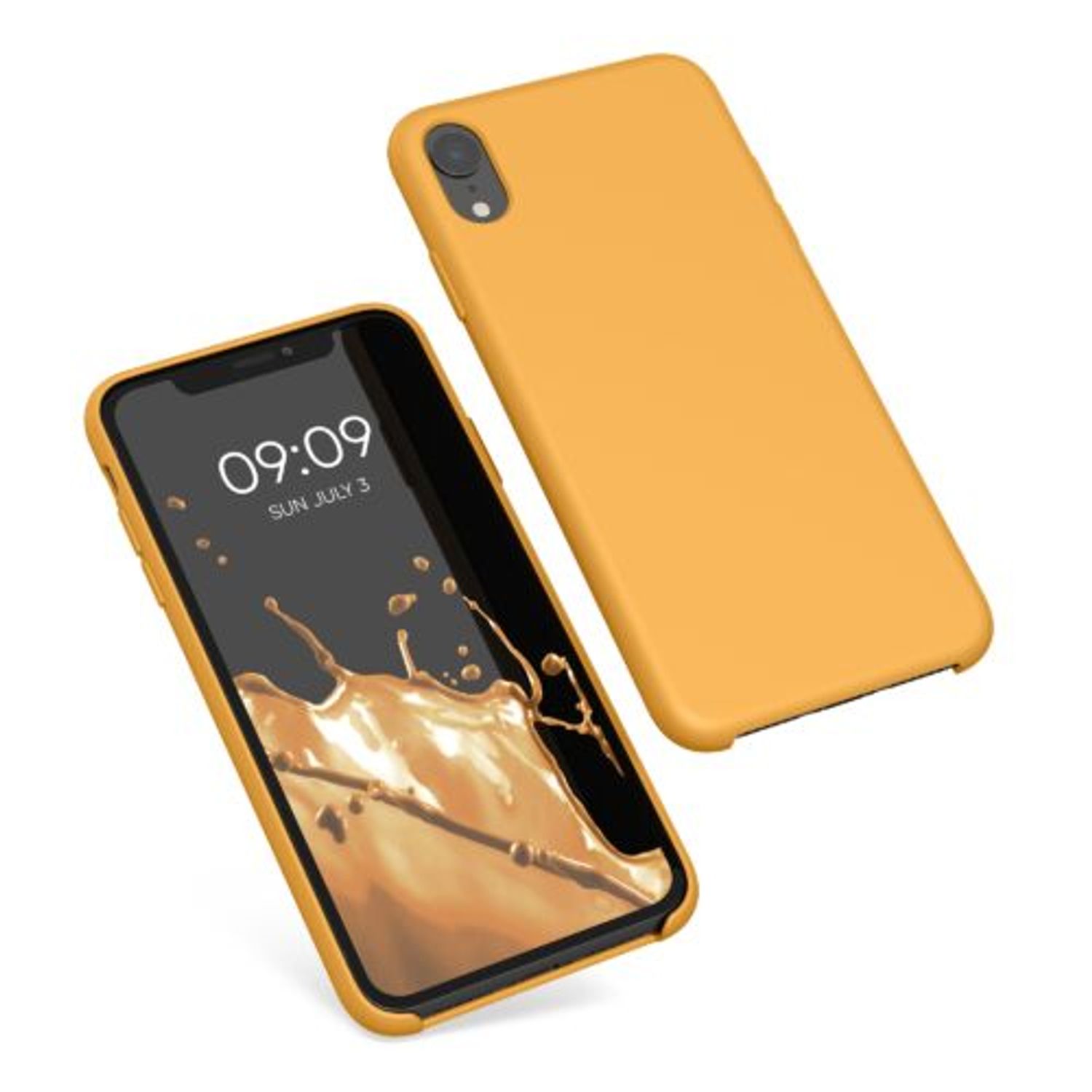Husa pentru Apple iPhone XR, Silicon, Galben, 45910.217 fotografia produsului View 2 L