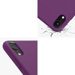Husa pentru Apple iPhone XR, Silicon, Violet, 45910.187 fotografia produsului View 11 S