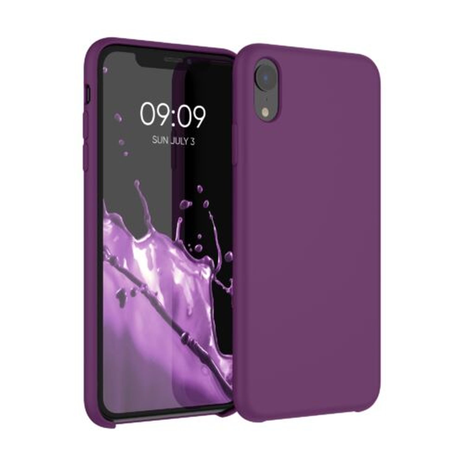 Husa pentru Apple iPhone XR, Silicon, Violet, 45910.187 fotografia produsului