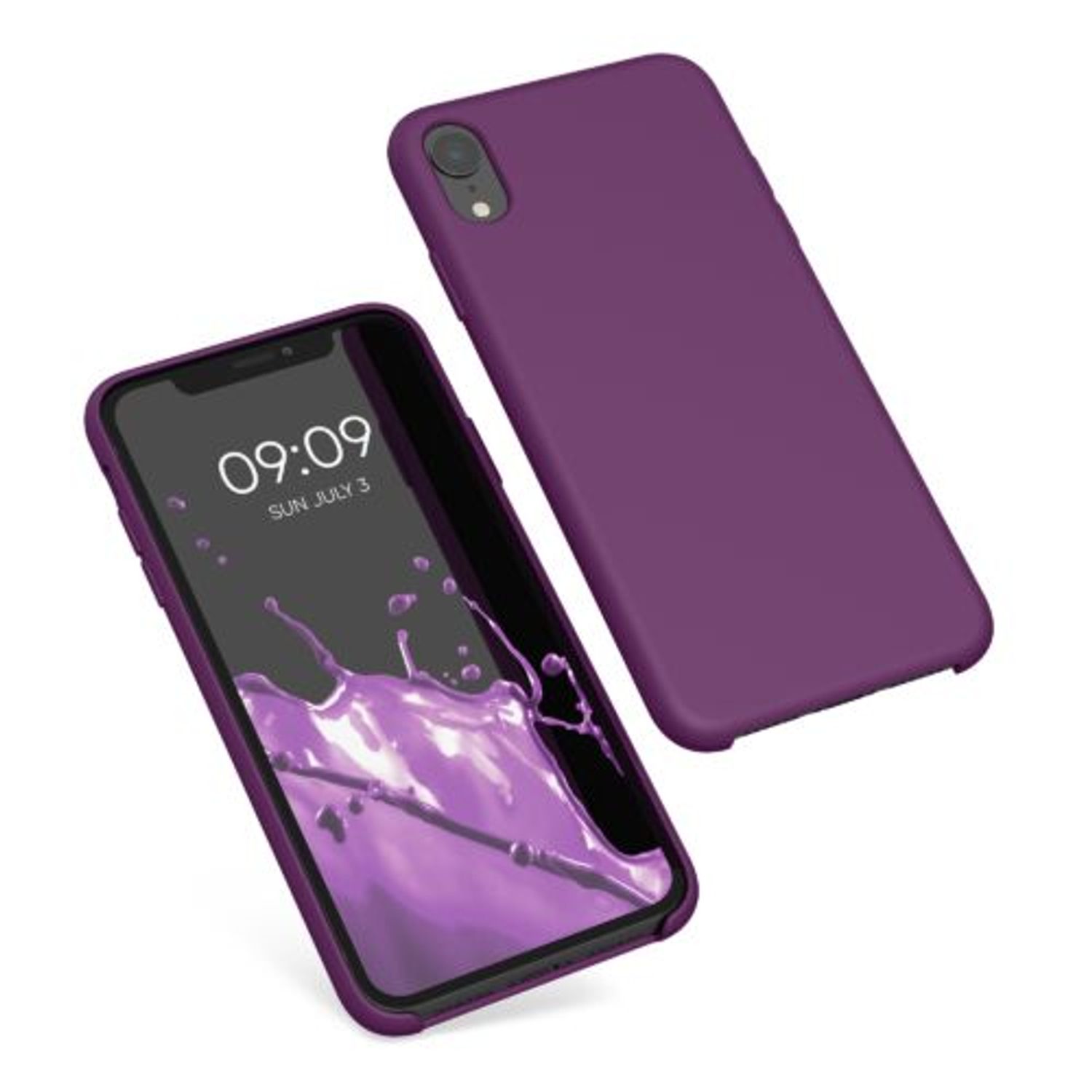 Husa pentru Apple iPhone XR, Silicon, Violet, 45910.187 fotografia produsului View 4 L