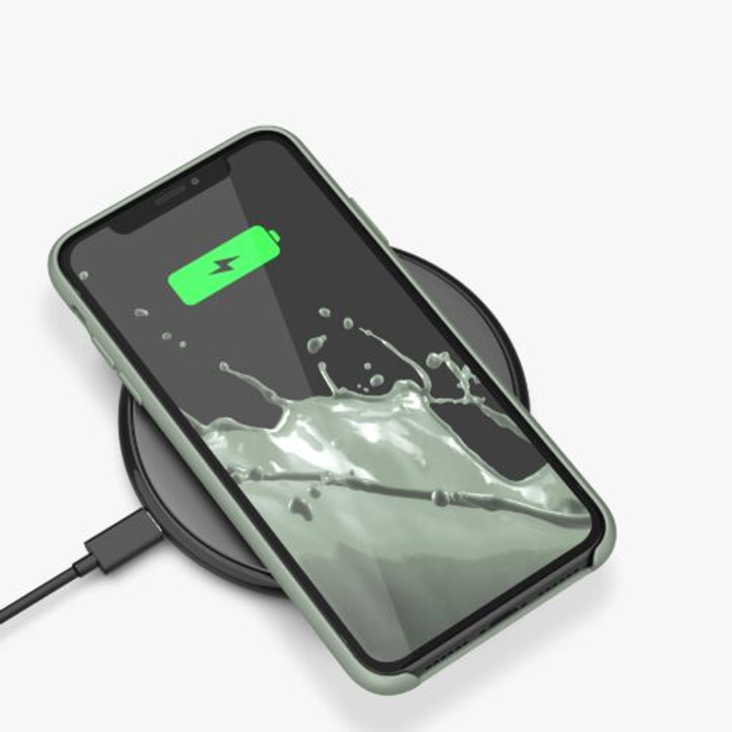 Husa pentru Apple iPhone XR, Silicon, Verde, 45910.172 fotografia produsului View 11 L