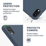 Husa pentru Apple iPhone XR, Silicon, Albastru, 45910.202 fotografia produsului View 4 S