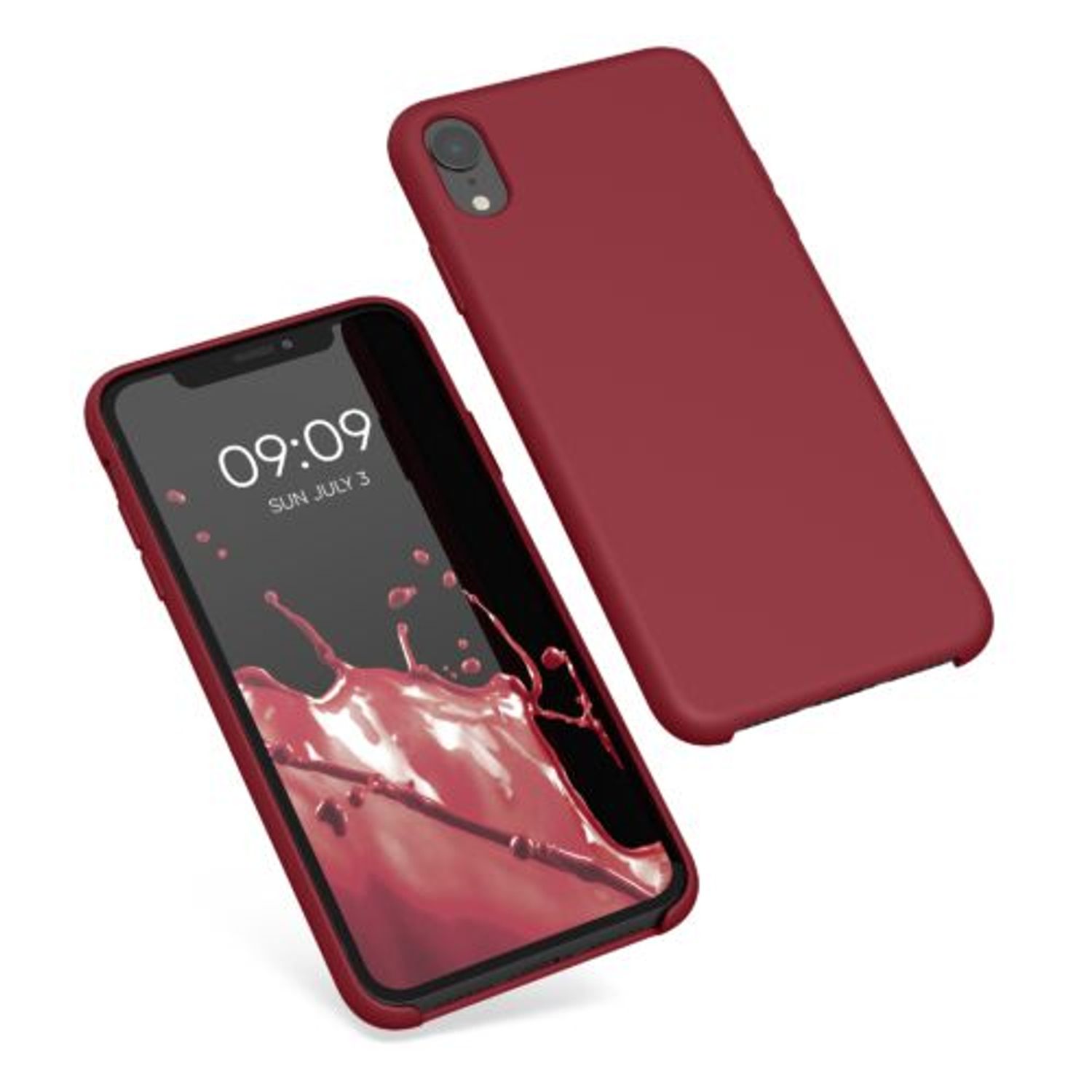 Husa pentru Apple iPhone XR, Silicon, Rosu, 45910.20 fotografia produsului View 2 L