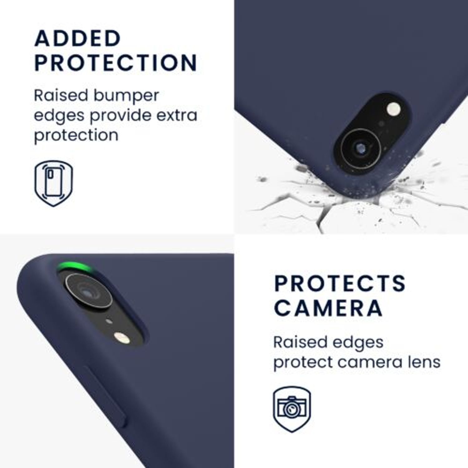 Husa pentru Apple iPhone XR, Silicon, Albastru, 45910.53 fotografia produsului View 5 L