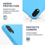 Husa pentru Apple iPhone XR, Silicon, Albastru, 45910.23 fotografia produsului View 3 S