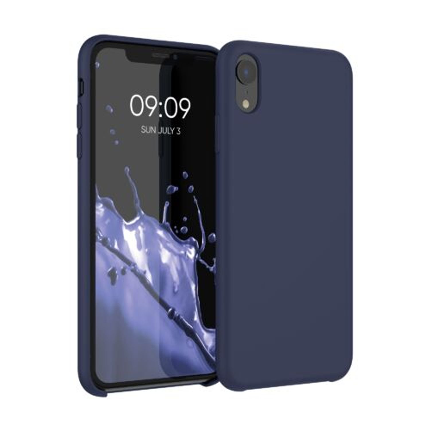 Husa pentru Apple iPhone XR, Silicon, Albastru, 45910.53 fotografia produsului