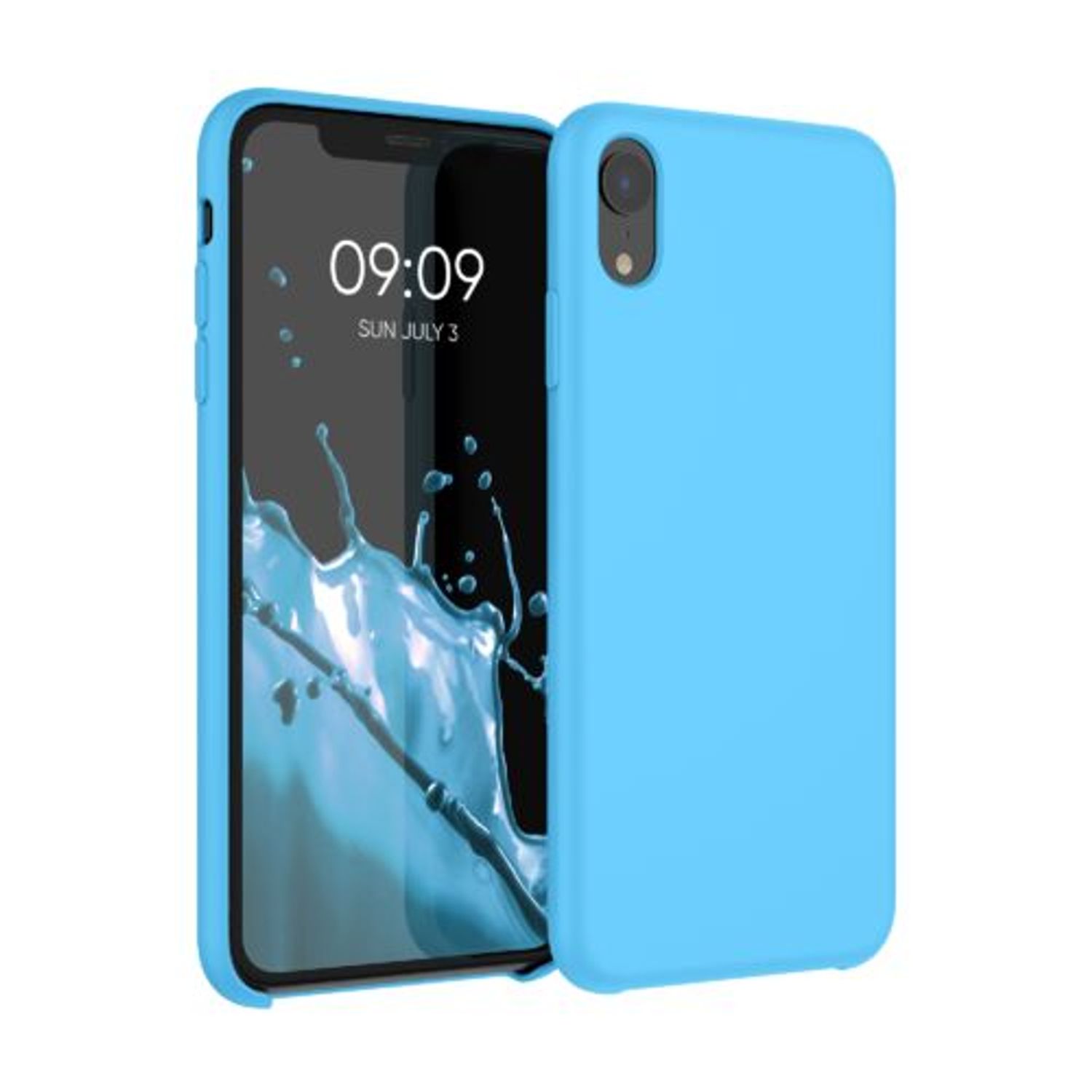 Husa pentru Apple iPhone XR, Silicon, Albastru, 45910.23 fotografia produsului