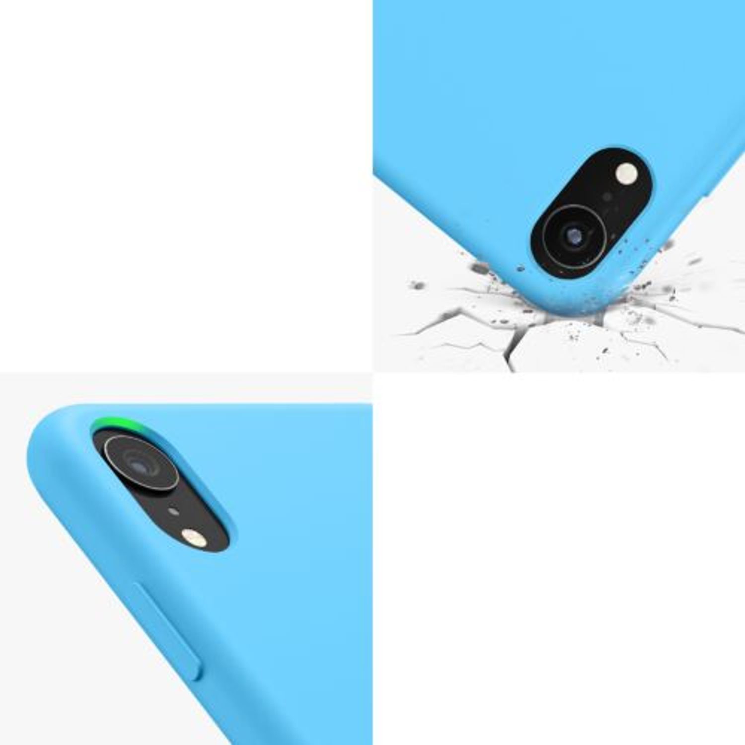 Husa pentru Apple iPhone XR, Silicon, Albastru, 45910.23 fotografia produsului View 10 L