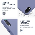 Husa pentru Apple iPhone XR, Silicon, Mov, 45910.130 fotografia produsului View 4 S