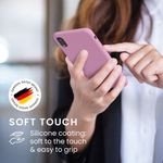 Husa pentru Apple iPhone XR, Silicon, Roz, 45910.151 fotografia produsului View 4 S