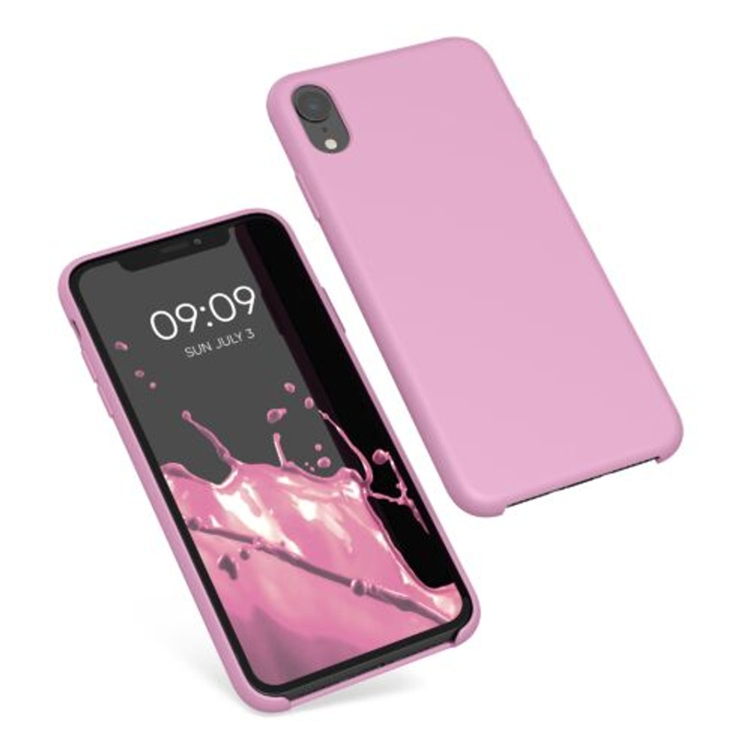 Husa pentru Apple iPhone XR, Silicon, Roz, 45910.151 fotografia produsului View 2 L