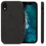 Husa pentru Apple iPhone XR, Textil, Negru, 46974.01 fotografia produsului View 2 S