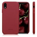 Husa pentru Apple iPhone XR, Piele naturala, Rosu, 45955.09 fotografia produsului View 2 S