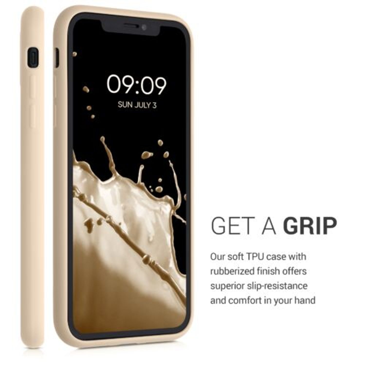 Husa pentru iPhone XR, Silicon, Crem, 49101.154 fotografia produsului View 14 L