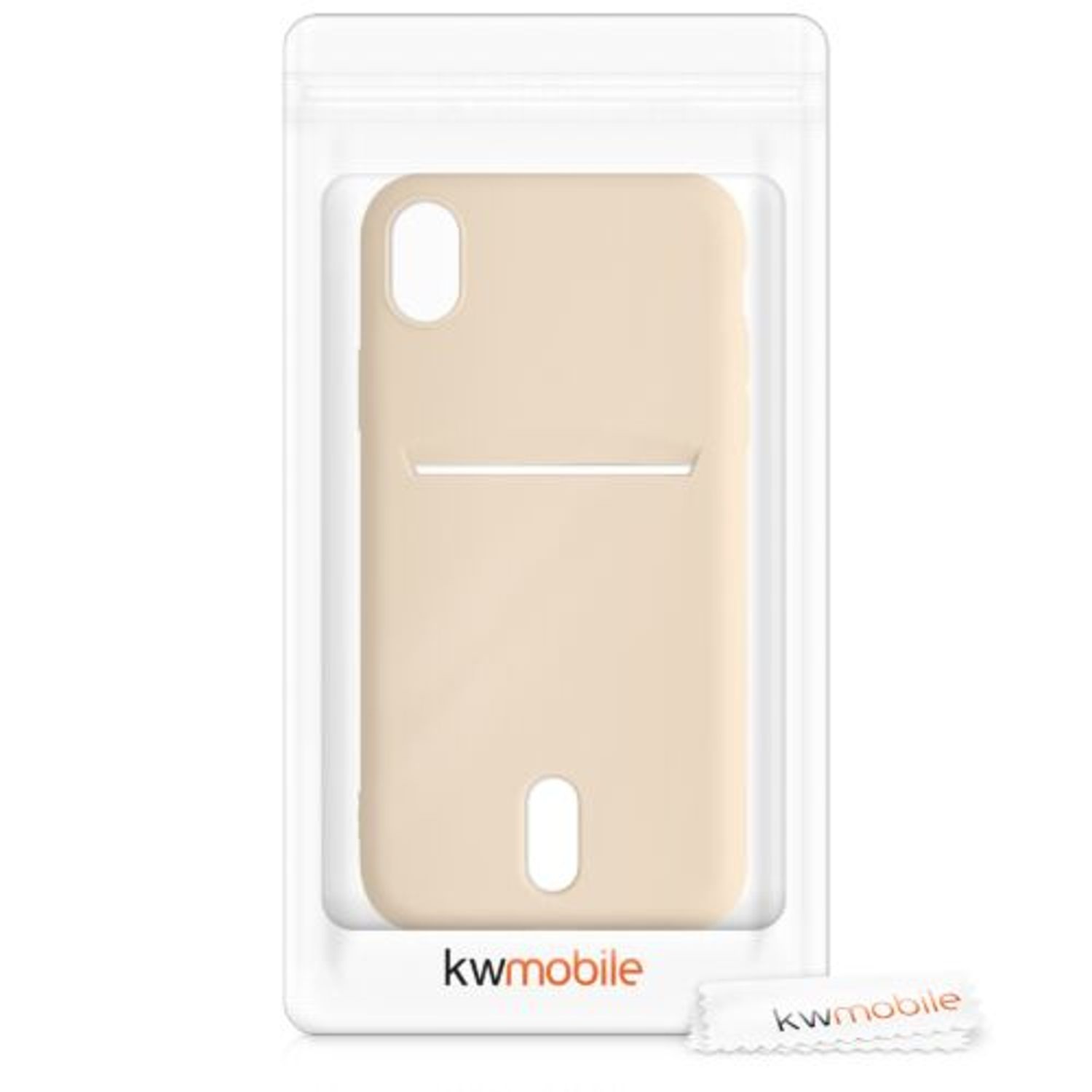 Husa pentru iPhone XR, Silicon, Crem, 49101.154 fotografia produsului View 12 L