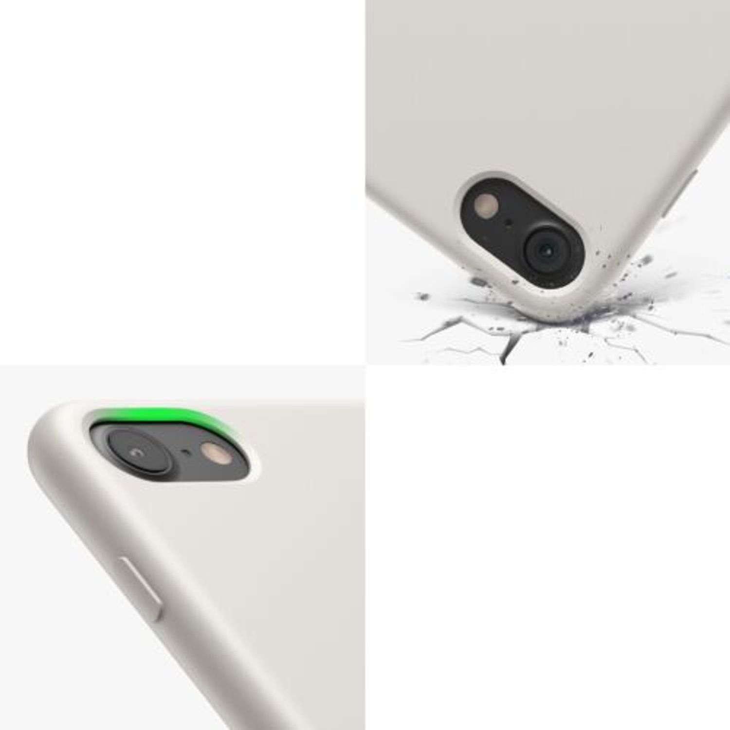 Husa pentru Apple iPhone 8/iPhone 7/iPhone SE 2, Silicon, Bej, 40225.11 fotografia produsului View 8 L