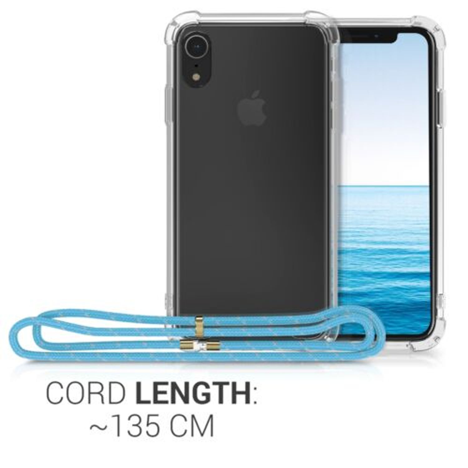 Husa pentru Apple iPhone XR, Silicon, Transparent, 47249.23 fotografia produsului View 4 L