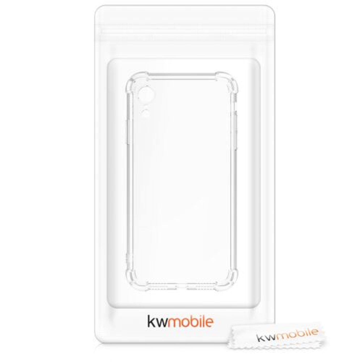 Husa pentru iPhone XR, Silicon, Transparent, 55473.03 fotografia produsului View 7 L