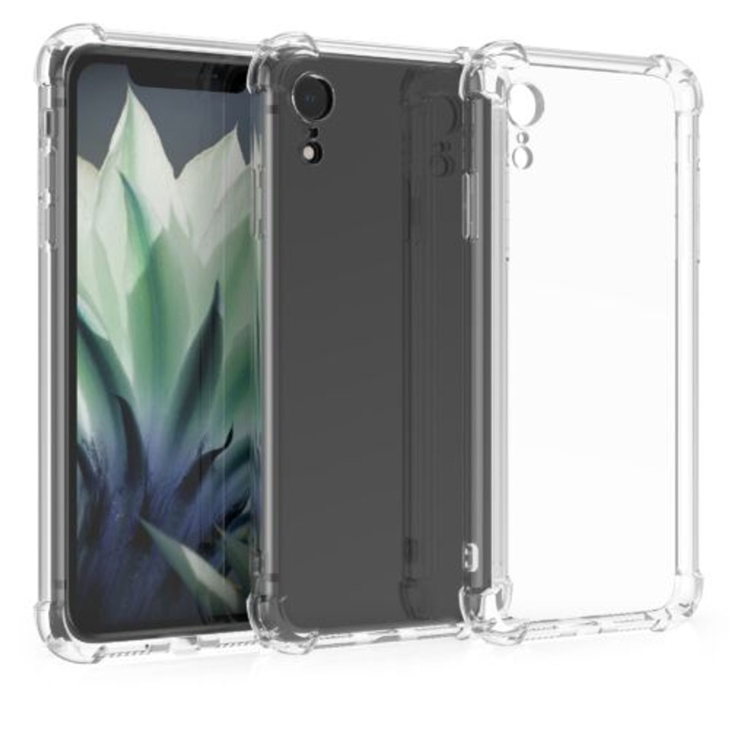 Husa pentru iPhone XR, Silicon, Transparent, 55473.03 fotografia produsului View 2 L