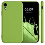 Husa pentru iPhone XR, Silicon, Verde, 45907.220 fotografia produsului View 2 S