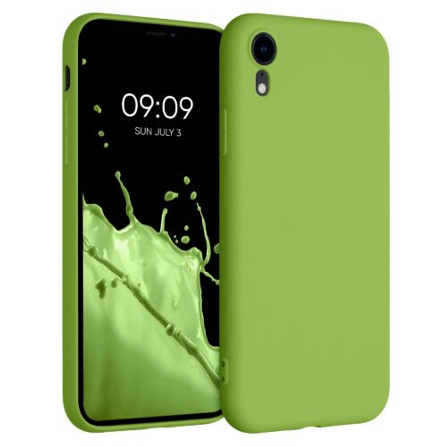 Husa pentru iPhone XR, Silicon, Verde, 45907.220 fotografia produsului