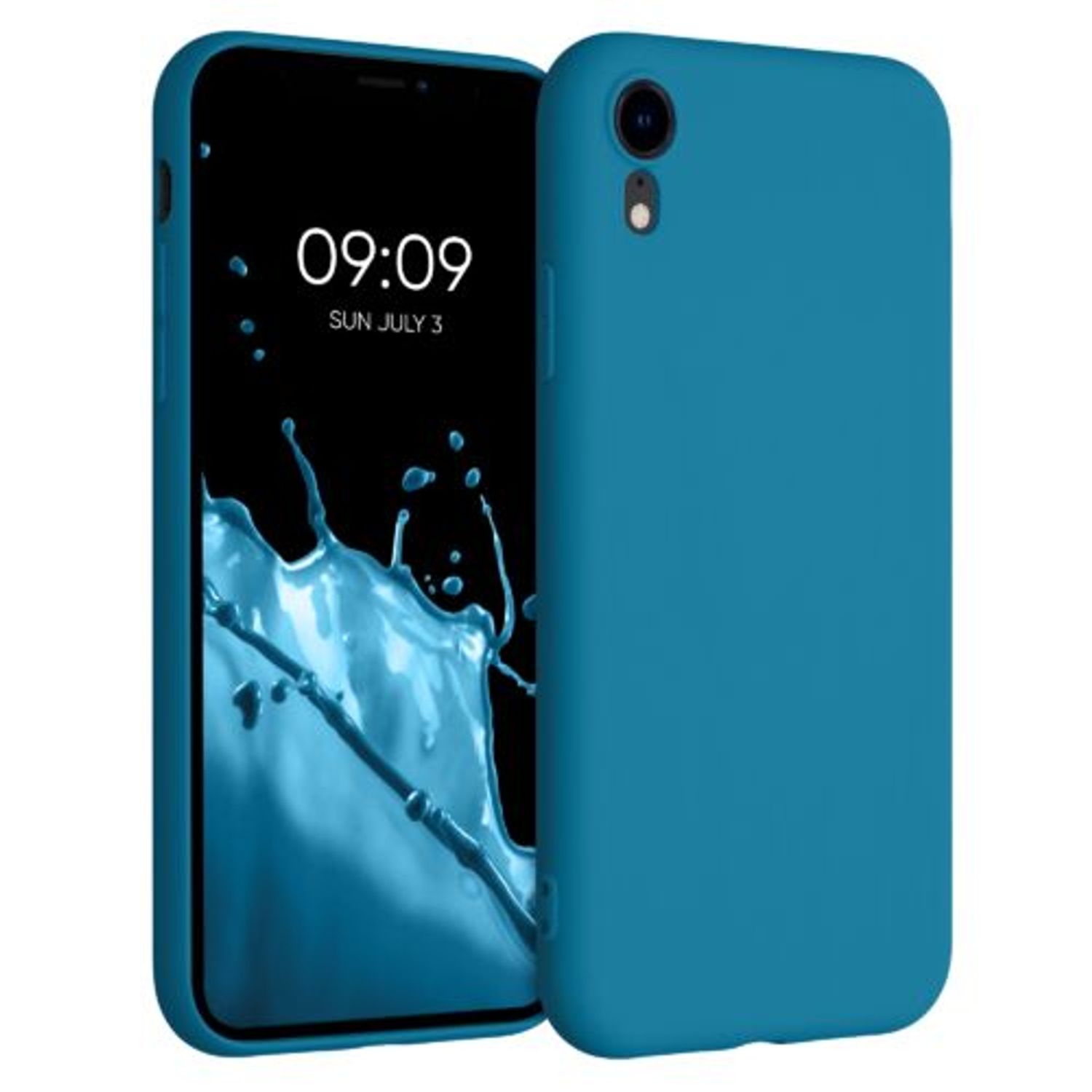 Husa pentru iPhone XR, Silicon, Albastru, 45907.224 fotografia produsului