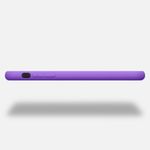 Husa pentru iPhone XR, Silicon, Mov, 45907.221 fotografia produsului View 3 S