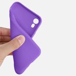 Husa pentru iPhone XR, Silicon, Mov, 45907.221 fotografia produsului View 7 S