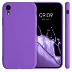 Husa pentru iPhone XR, Silicon, Mov, 45907.221 fotografia produsului View 2 S