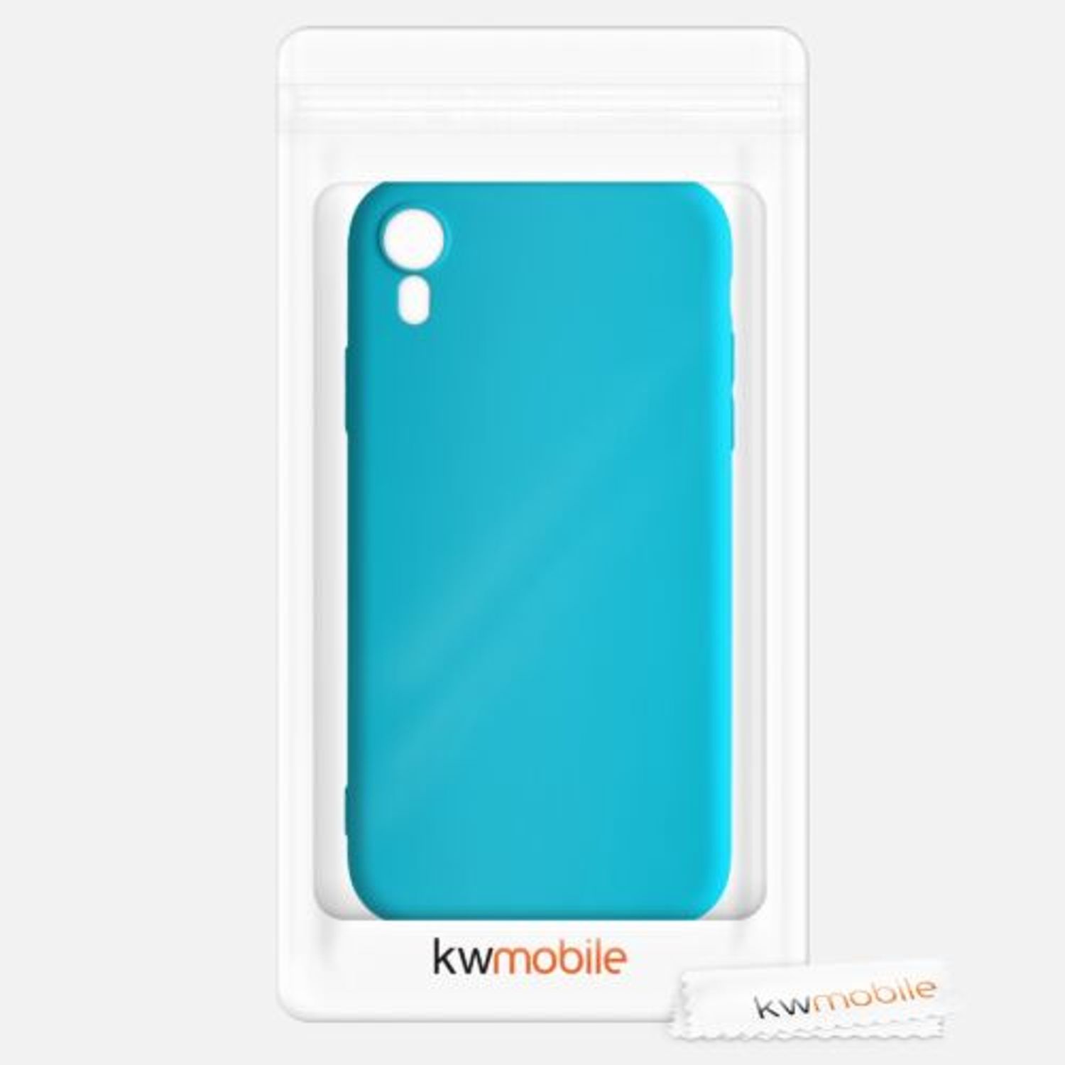 Husa pentru Apple iPhone XR, Silicon, Albastru, 45907.205 fotografia produsului View 7 L