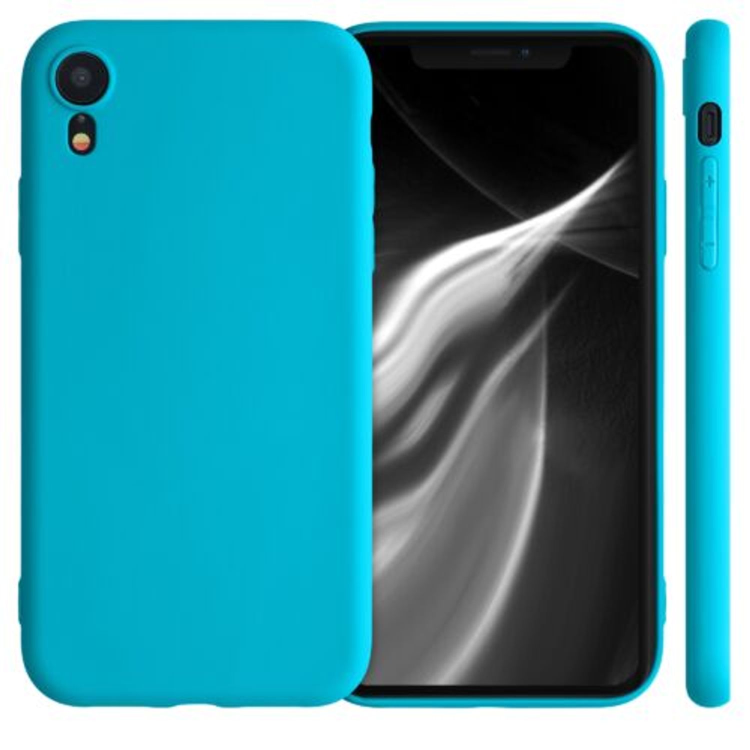 Husa pentru Apple iPhone XR, Silicon, Albastru, 45907.205 fotografia produsului View 2 L