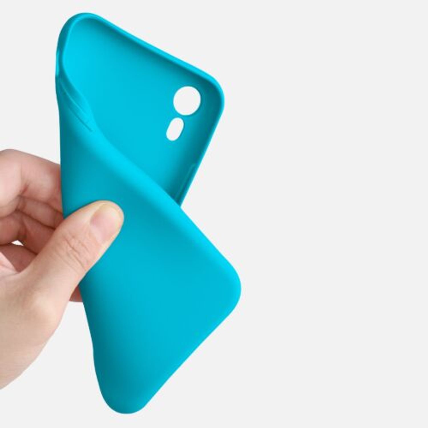 Husa pentru Apple iPhone XR, Silicon, Albastru, 45907.205 fotografia produsului View 8 L