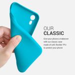 Husa pentru Apple iPhone XR, Silicon, Albastru, 45907.205 fotografia produsului View 6 S