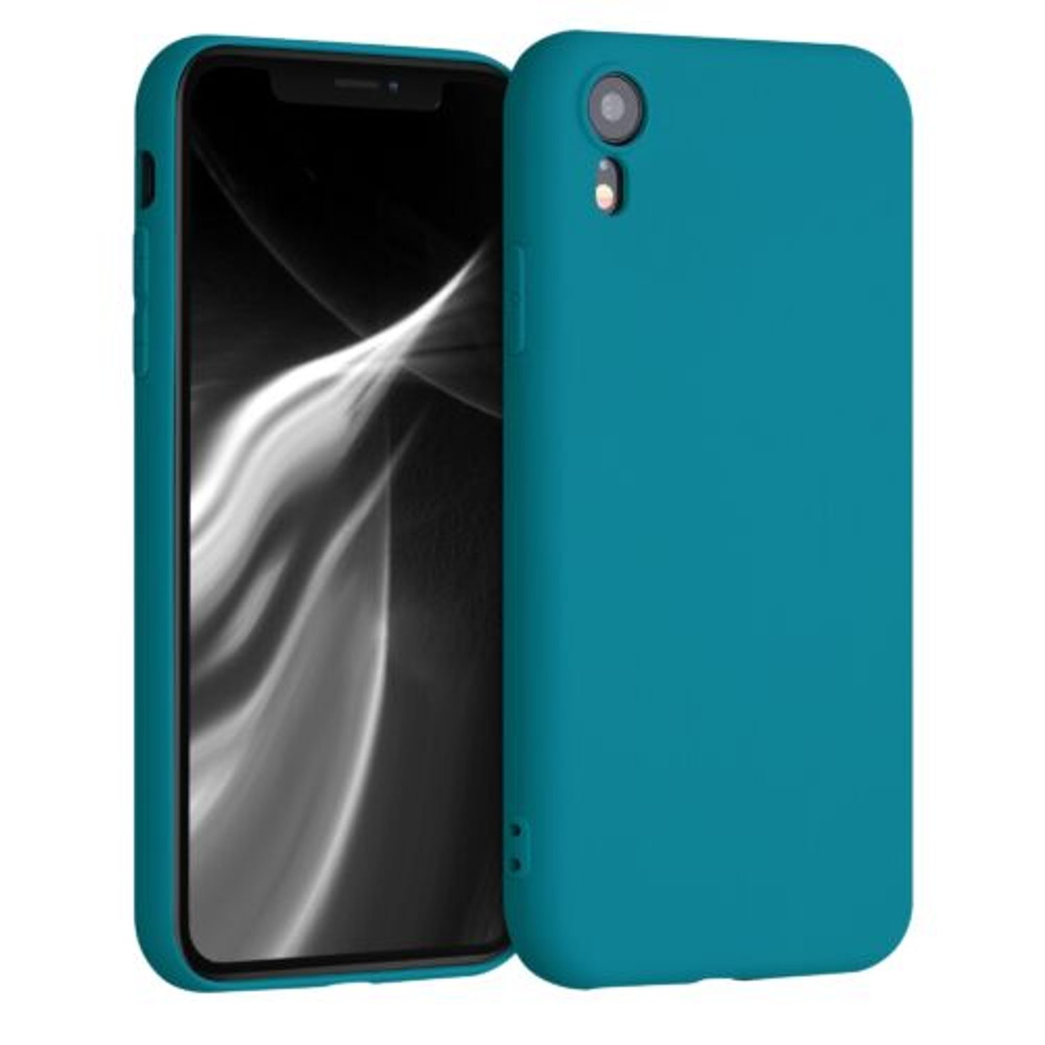 Husa pentru Apple iPhone XR, Silicon, Albastru, 45907.78 fotografia produsului