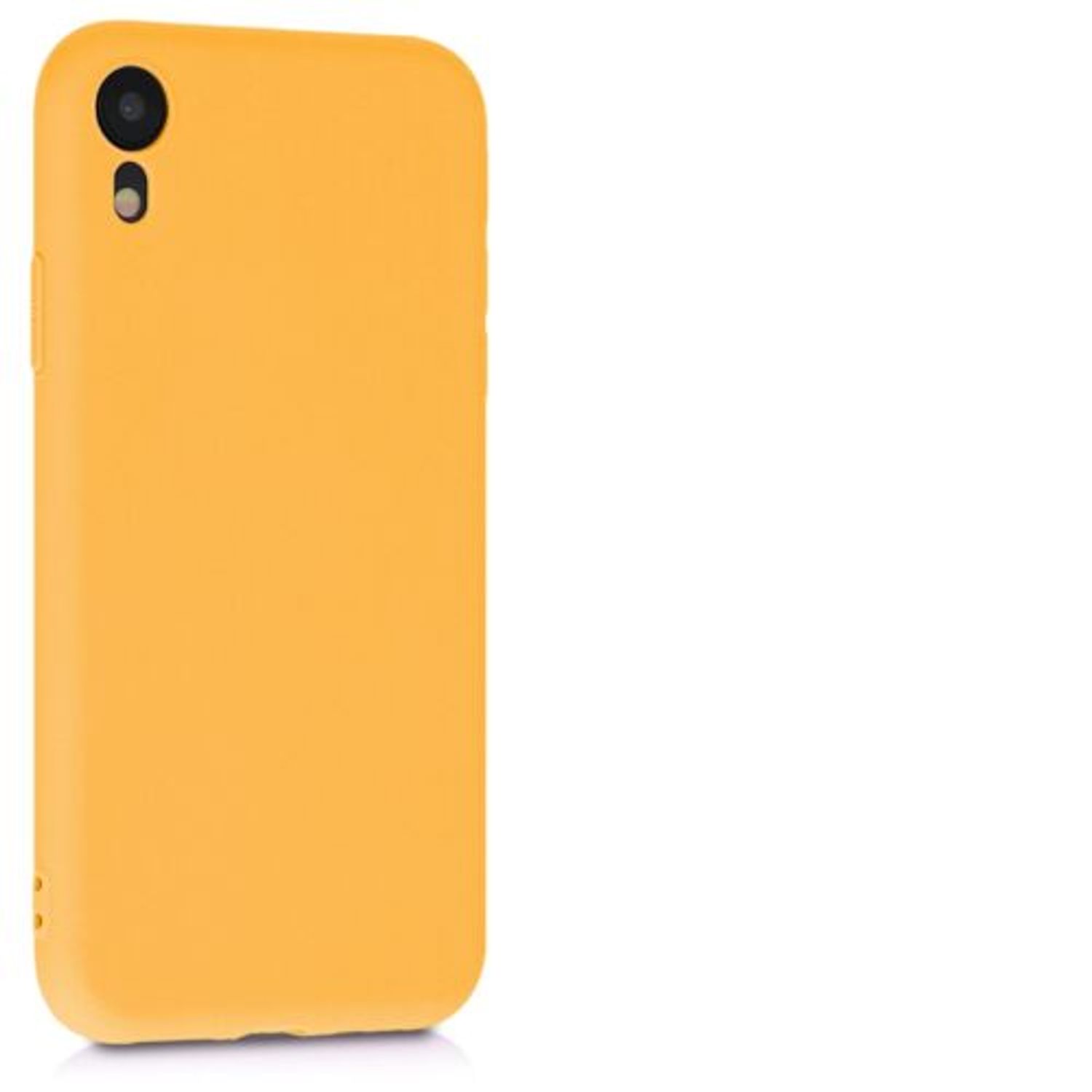 Husa pentru Apple iPhone XR, Silicon, Galben, 45907.143 fotografia produsului View 7 L