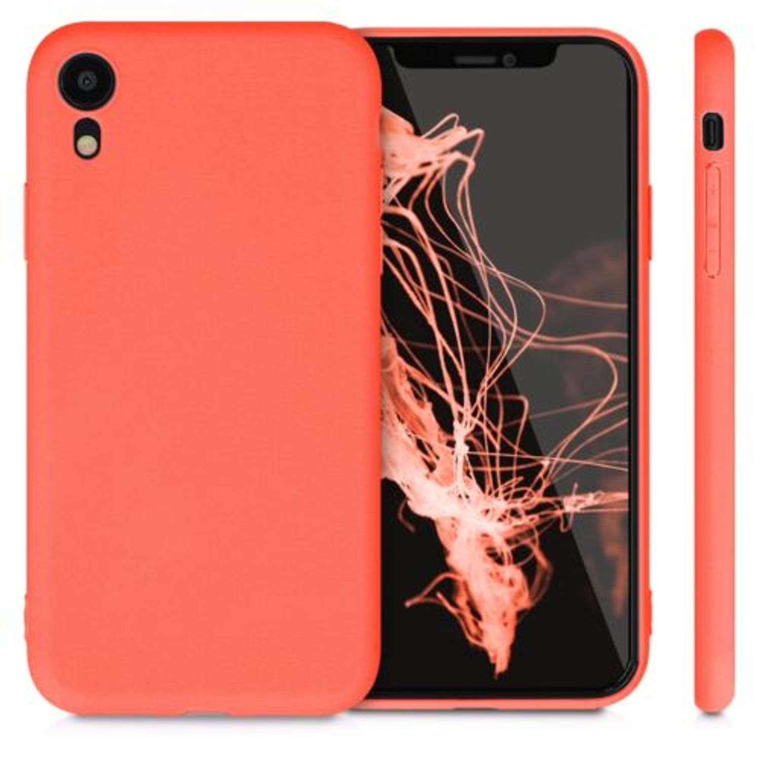 Husa pentru Apple iPhone XR, Silicon, Rose Gold, 45907.141 fotografia produsului View 2 L