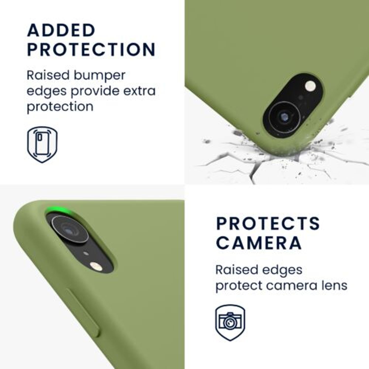 Husa pentru Apple iPhone XR, Silicon, Verde, 45910.148 fotografia produsului View 3 L