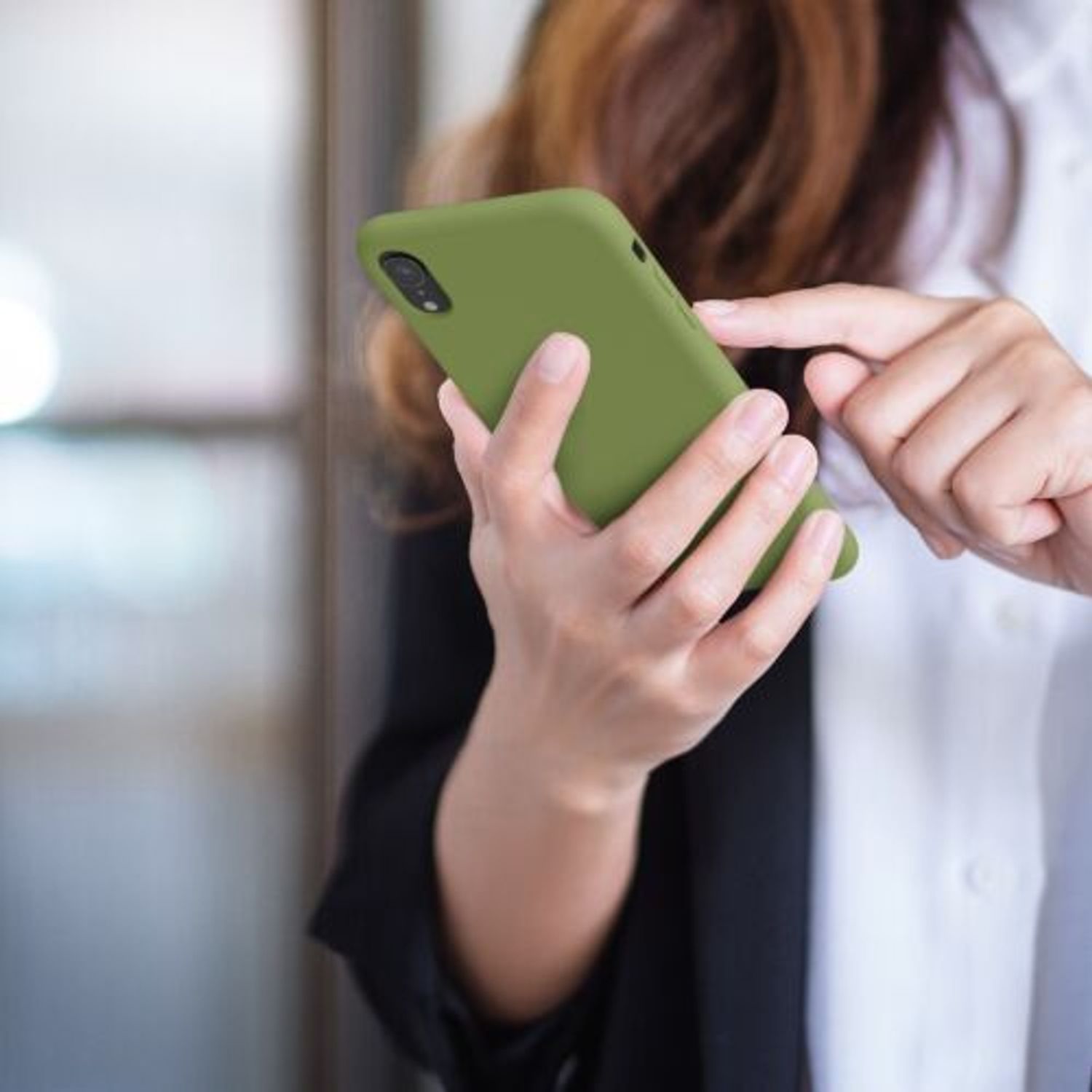 Husa pentru Apple iPhone XR, Silicon, Verde, 45910.148 fotografia produsului View 8 L