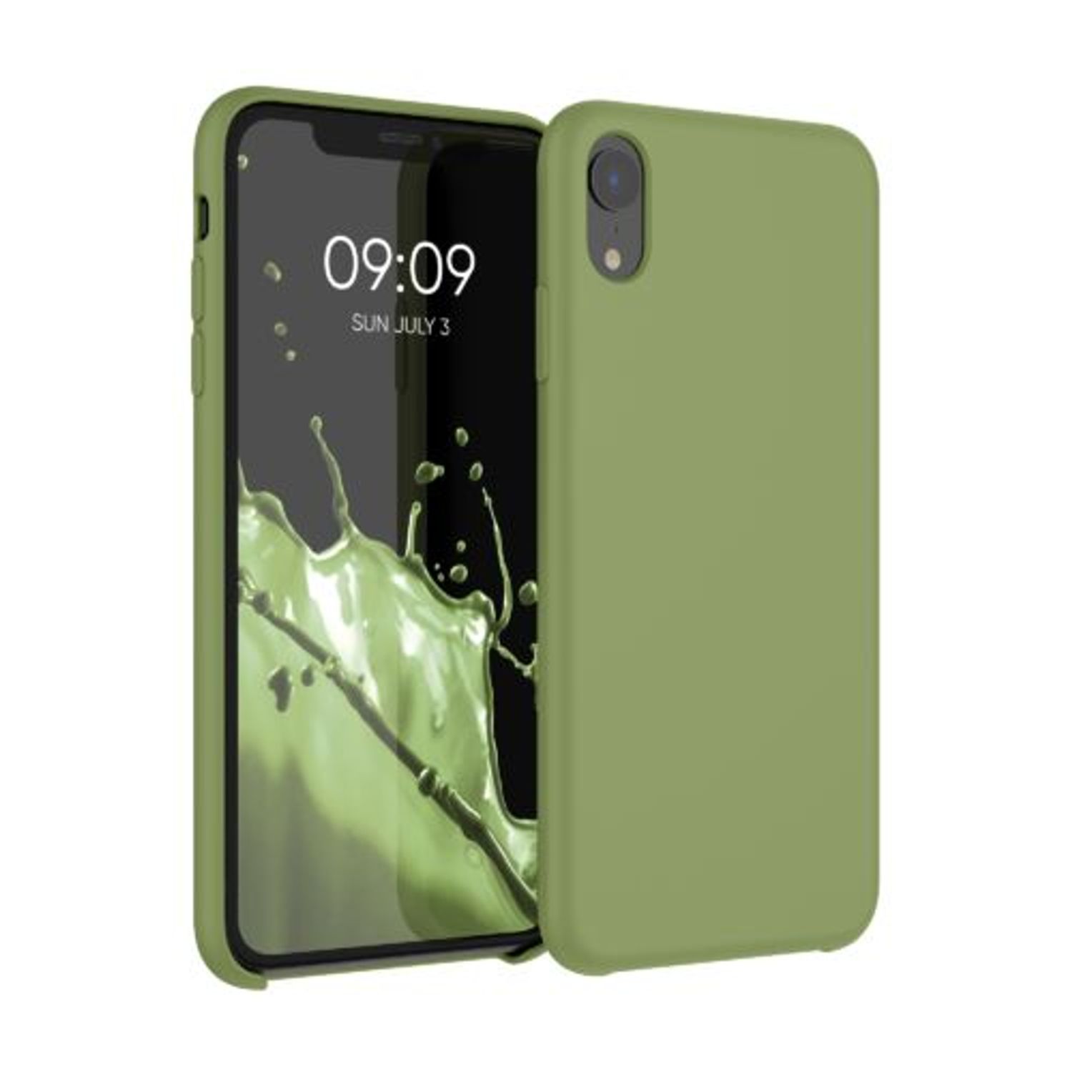 Husa pentru Apple iPhone XR, Silicon, Verde, 45910.148 fotografia produsului
