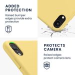 Husa pentru Apple iPhone XR, Silicon, Galben, 45910.49 fotografia produsului View 3 S