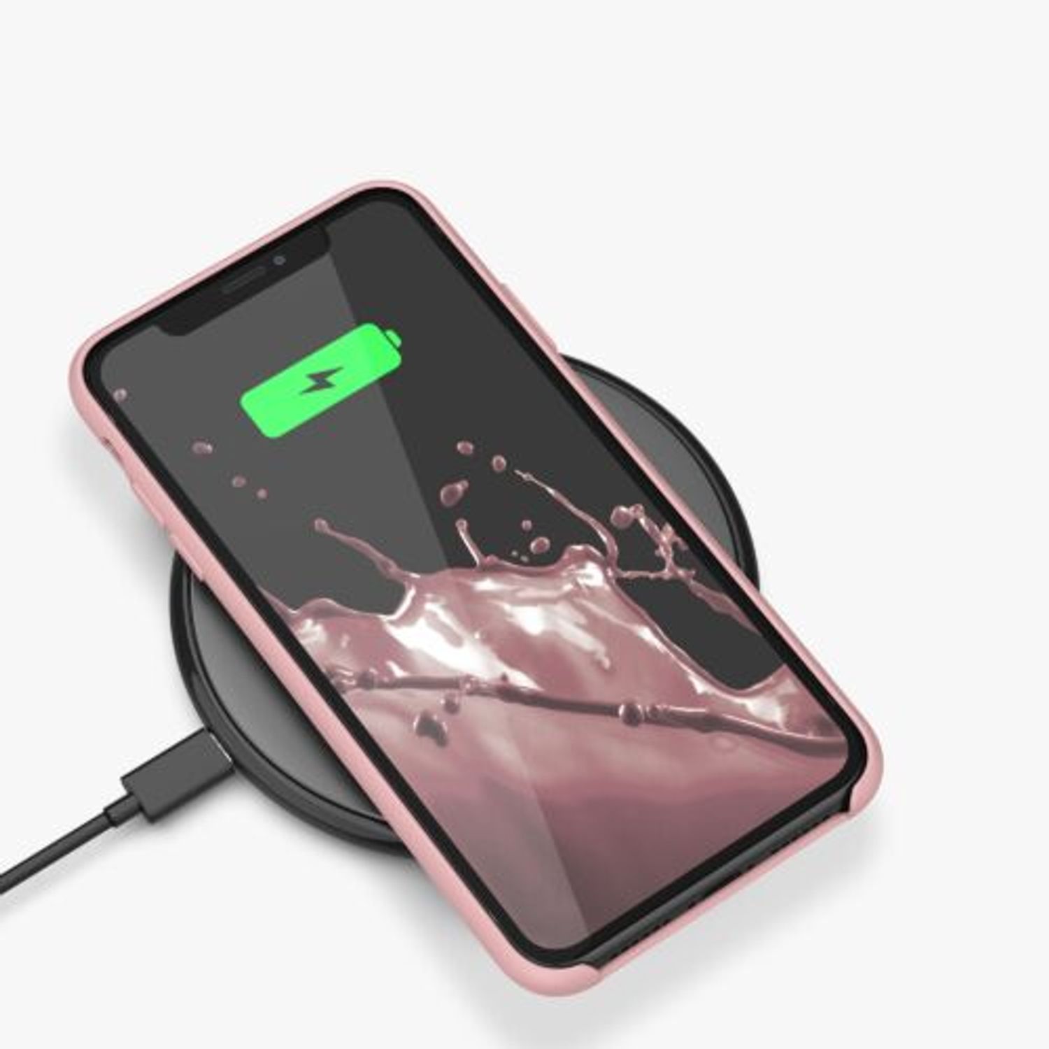 Husa pentru Apple iPhone XR, Silicon, Rose Gold, 45910.89 fotografia produsului View 12 L